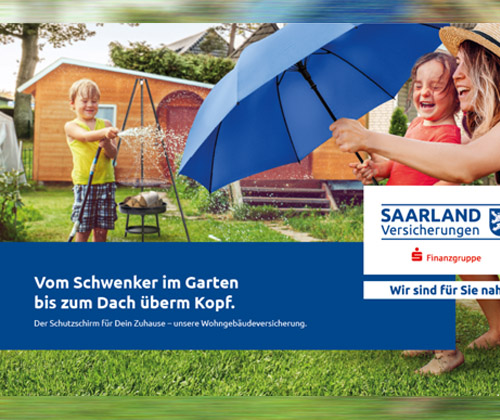 Das Saarland schwenkt