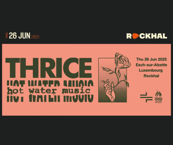 THRICE + HOT WATER MUSIC