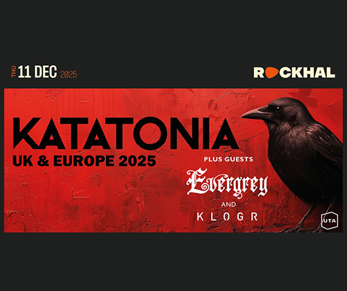 KATATONIA + EVERGREY UK & Europe Tour